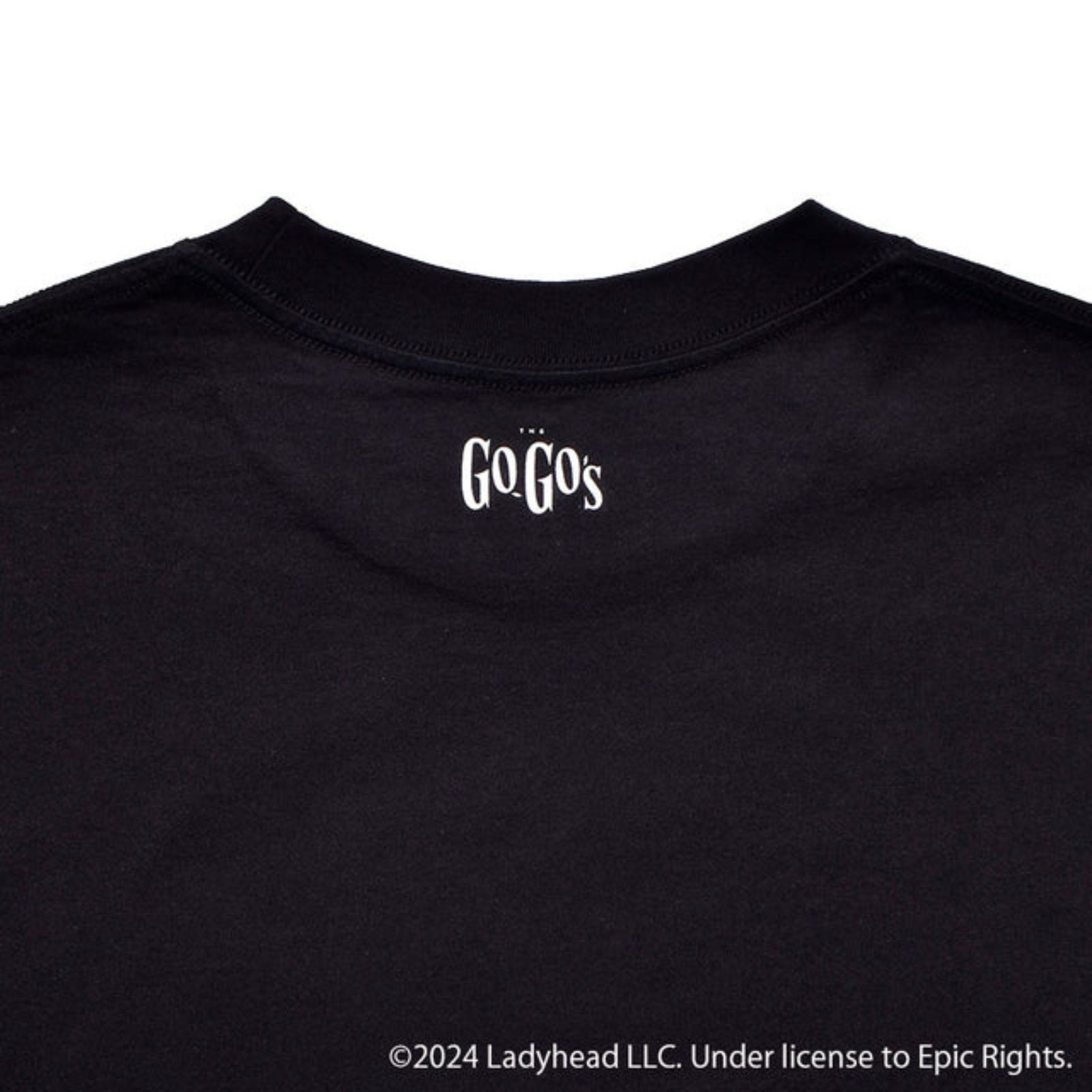 GO-GO'S "NORTH AMERICAN TOUR" Print Crewneck T-SH （BLK） / プリント Tシャツ （ブラック）