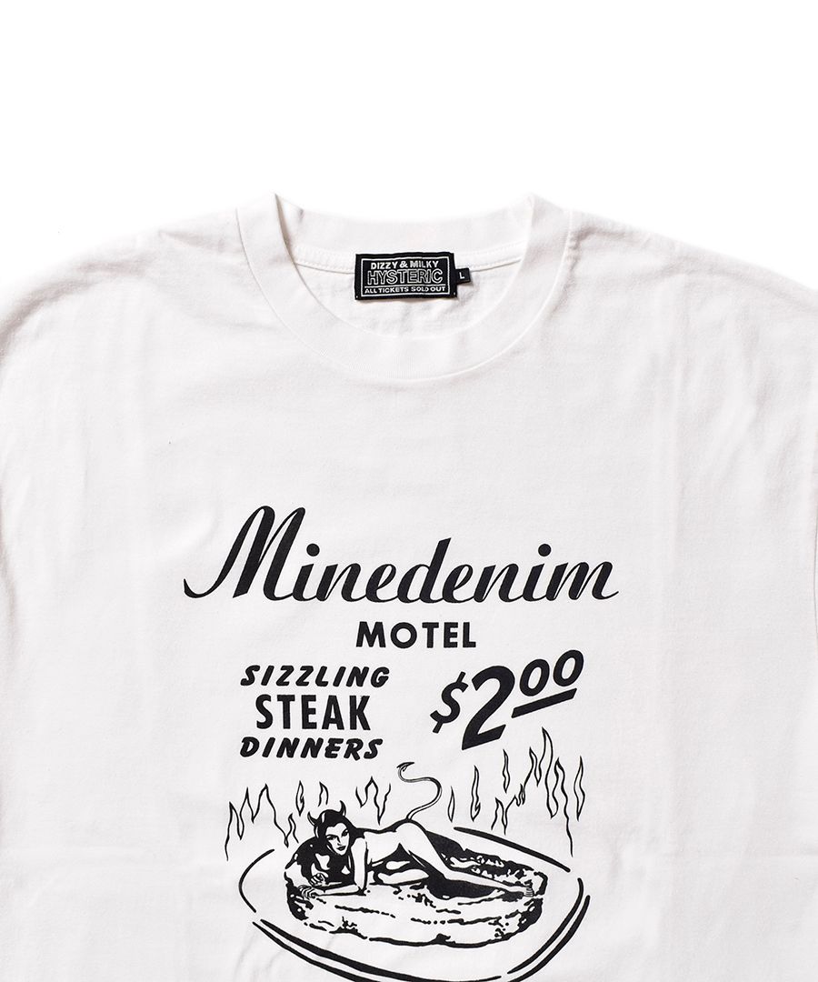 【12月24日発売】 ×HYSTERIC GLAMOUR T-SH / WHT