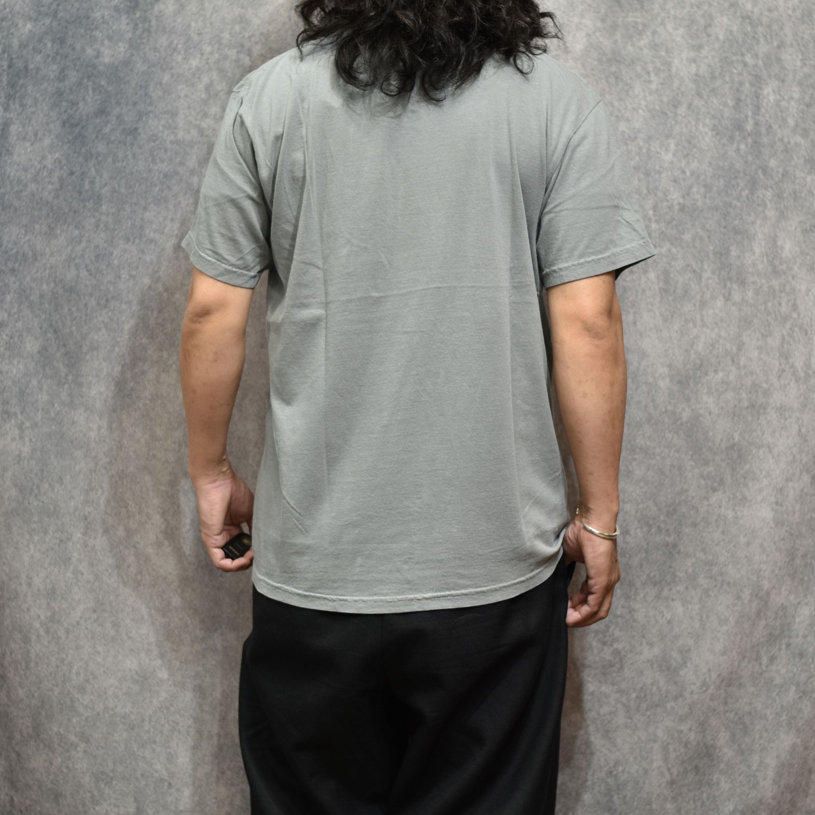 DALMATION TEE (GRAY)｜ダルメシアン プリントTシャツ｜CR-26SS012