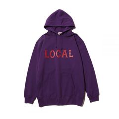 CLASSIC LOCAL LOGO PULLOVER HD (PURPLE) / クラシック ローカル ロゴ プルオーバー フーディー パーカー