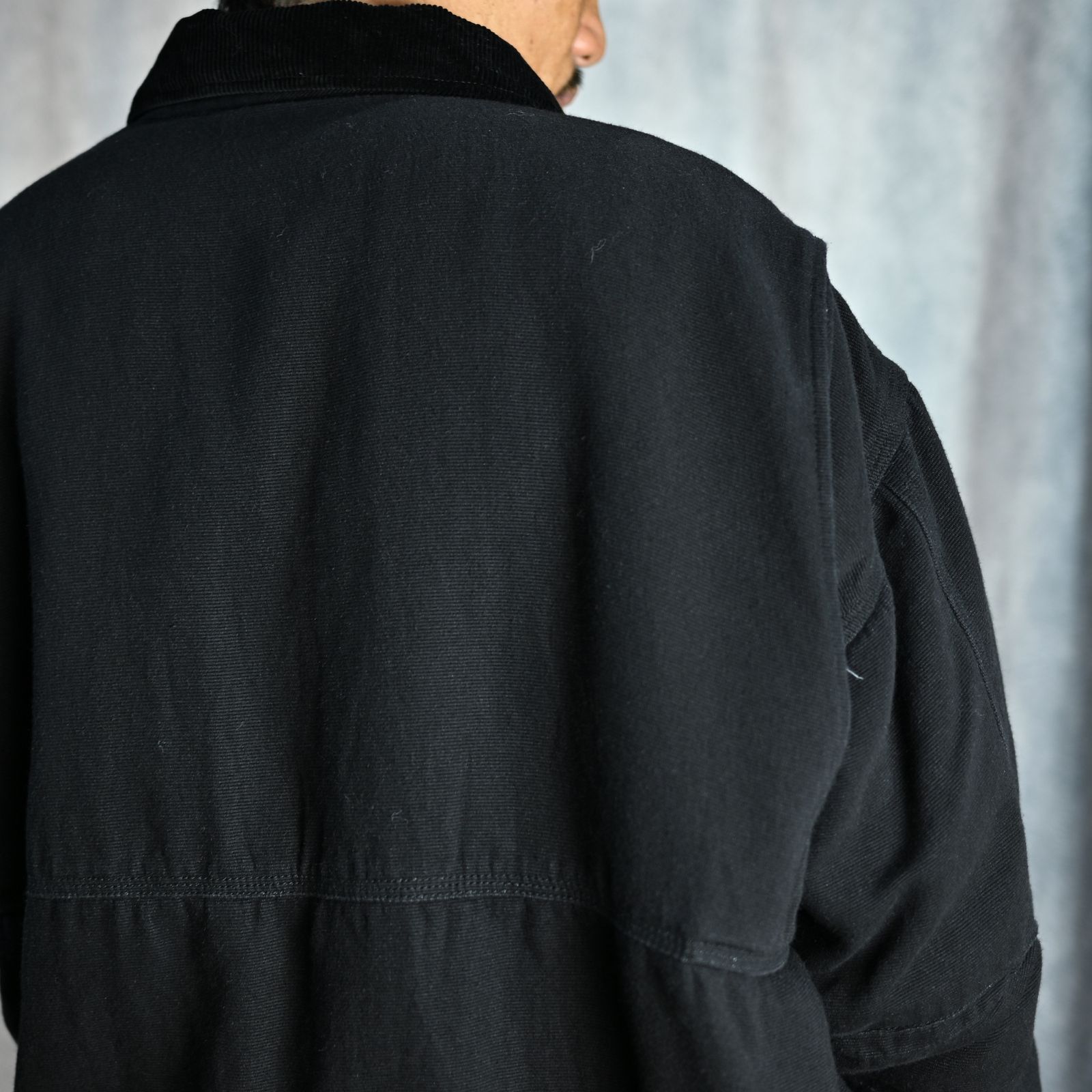 N.HOOLYWOOD - LINED BLOUSON (BLACK) - ライニング付き N.HOOLYWOOD - LINED BLOUSON (BLACK) - ライニング付き