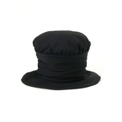 ヨウジヤマモトプールオム　ハイクラウンハット yohji yamamoto - GABARDINE HIGH CROWN HAT (BLACK) | ハイ