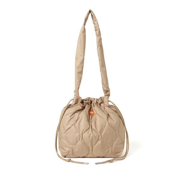 x TAION Down Tote Bag （BEIGE） / ダウントートバッグ （ベージュ）