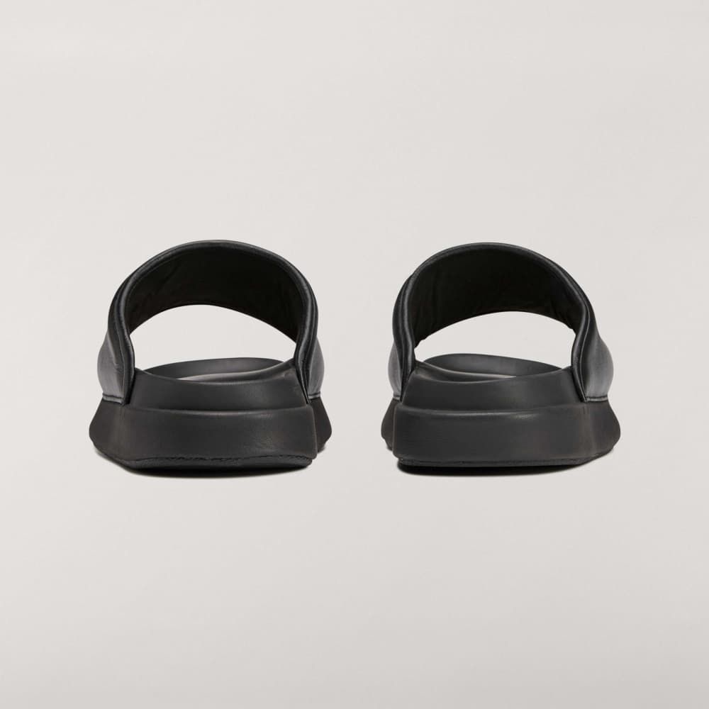 Y-3 SLIDE （BLACK） / ロゴ シャワーサンダル （ブラック）｜KI4033