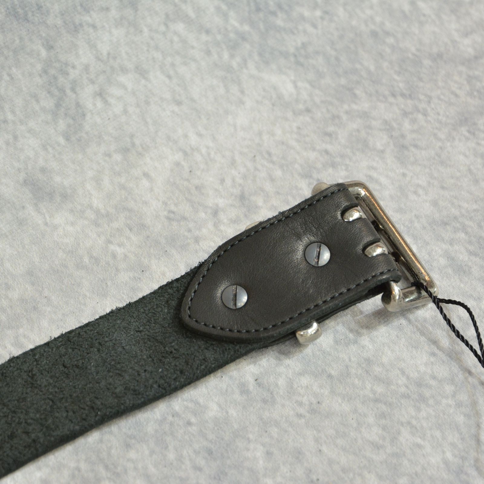 ジャパンショルダー 製品染め2ピンベルト （BLACK / ブラック） 318-42