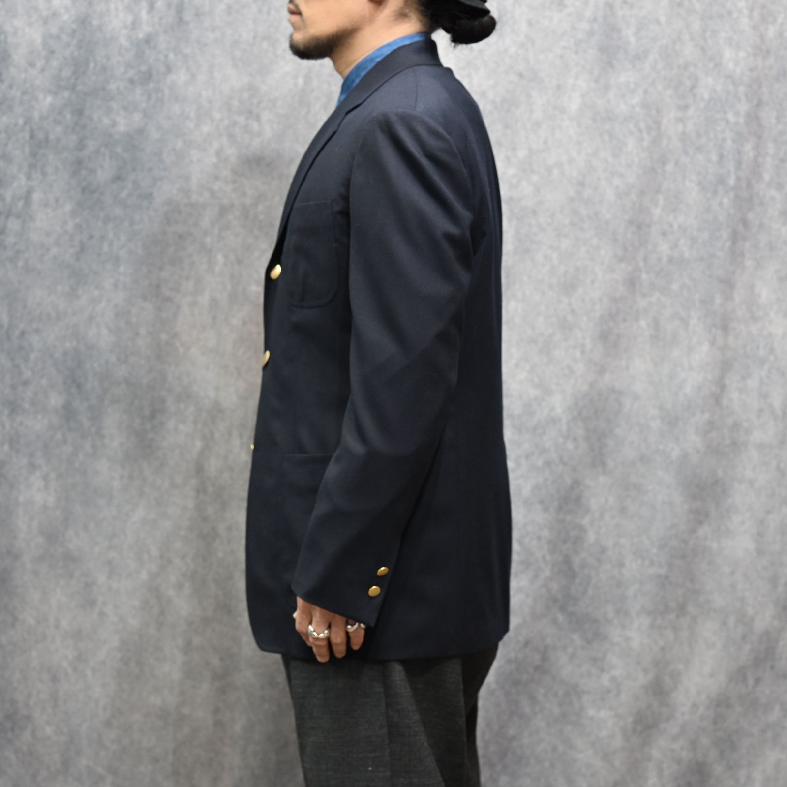 EF.Wool Saxony Blazer （DNY）｜ブレザー ジャケット｜2603-8002