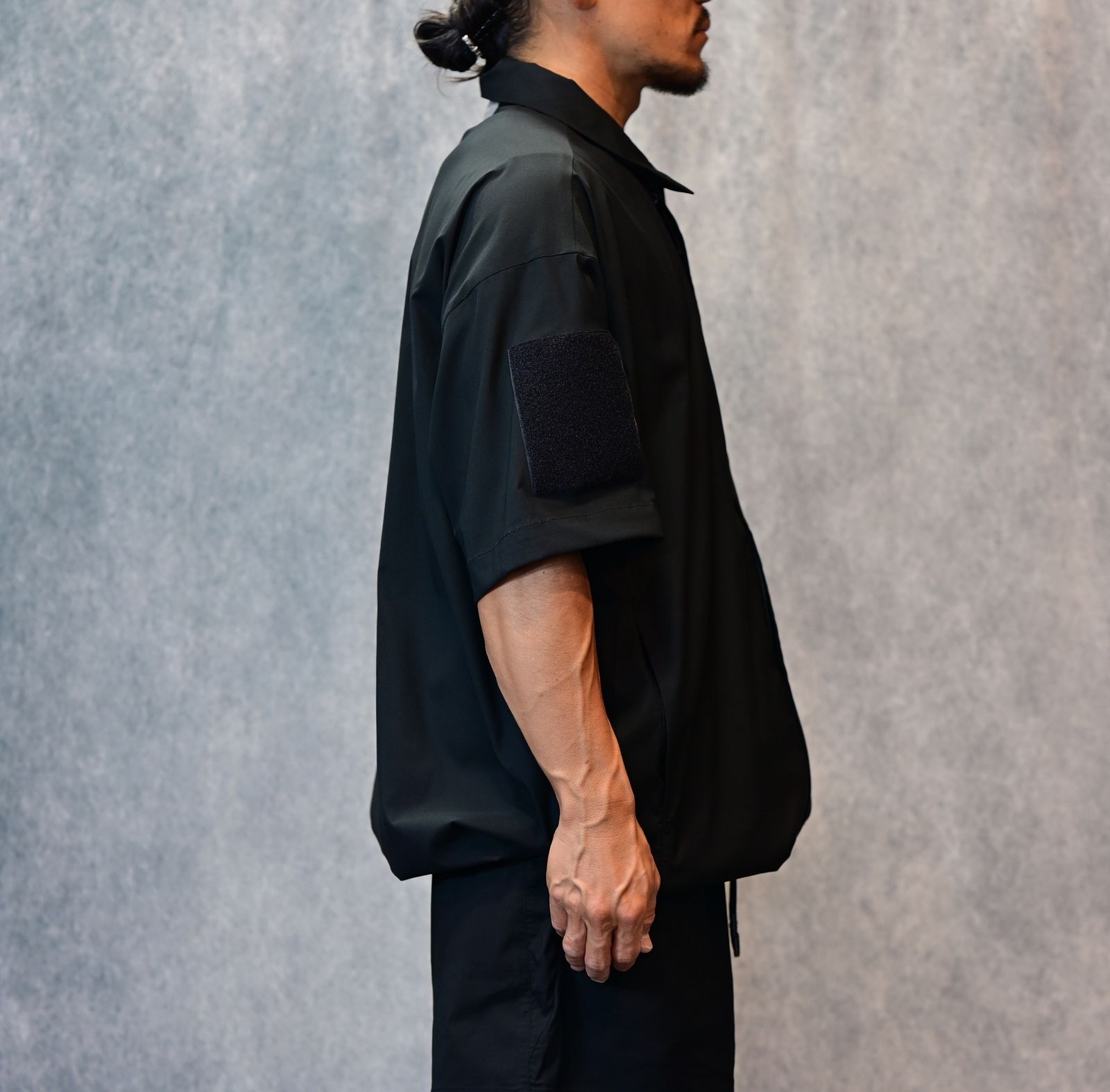 HALF SLEEVE BIG SHIRT （BLACK） / 半袖 シャツ （ブラック） 9251-SH51-001