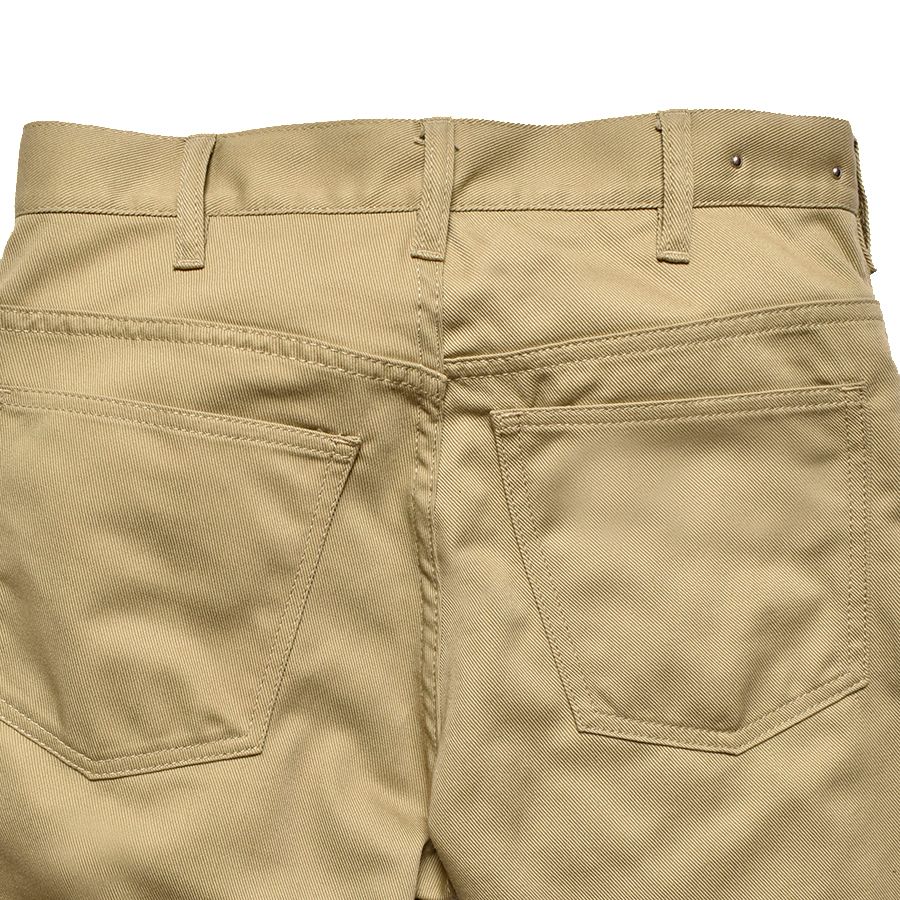 OC/RE Slim Flare 5pocket （BEI） / スリムフレアシルエット5ポケットパンツ （ベージュ）