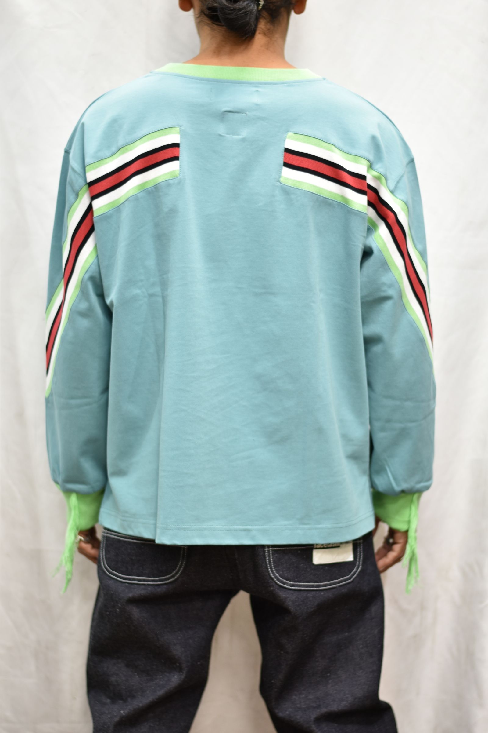 サッカーリブ ロングカットソー