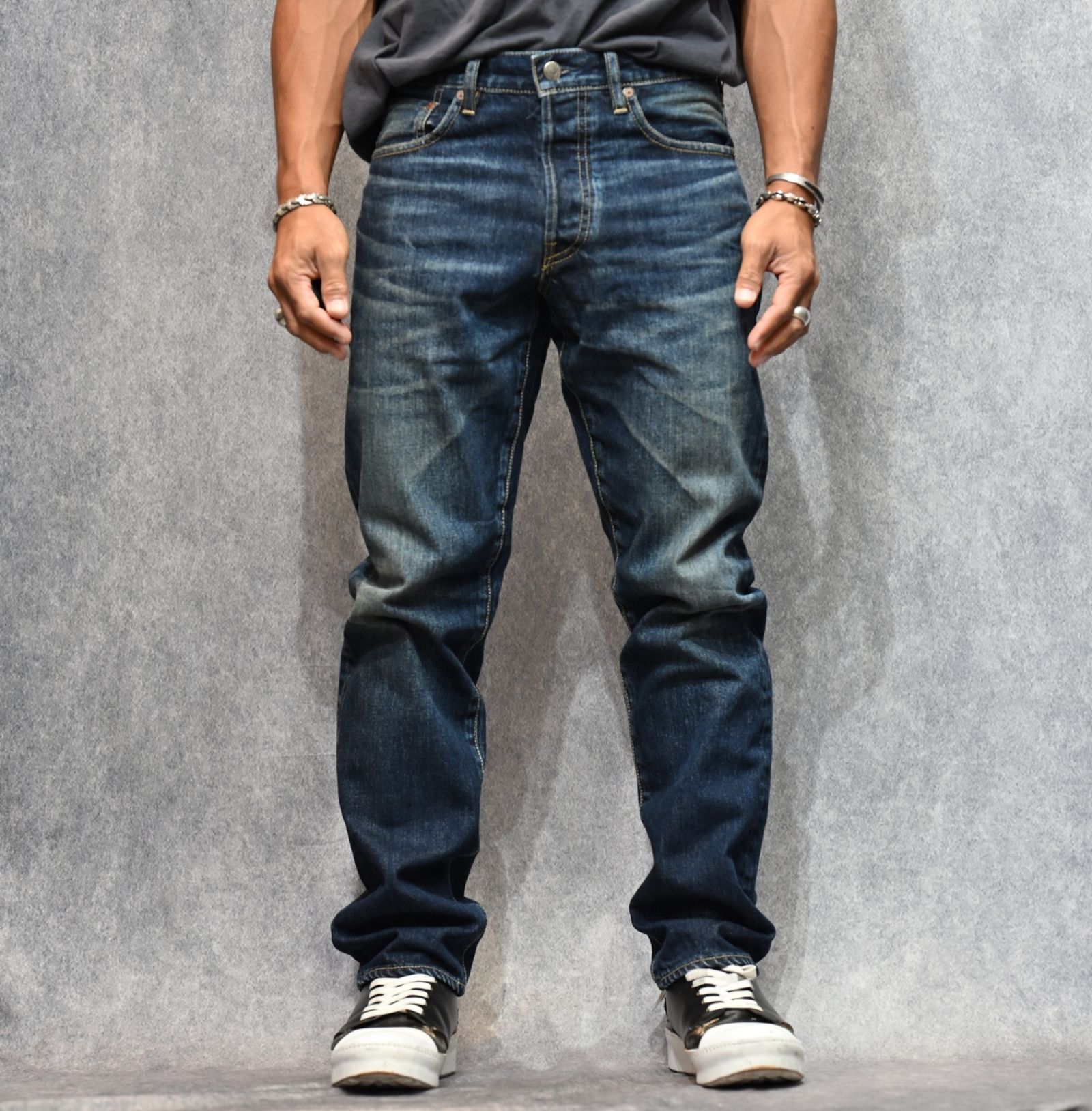 C,Straight 5pocket Pants （USD） / デニムパンツ ジーンズ｜2509-1005