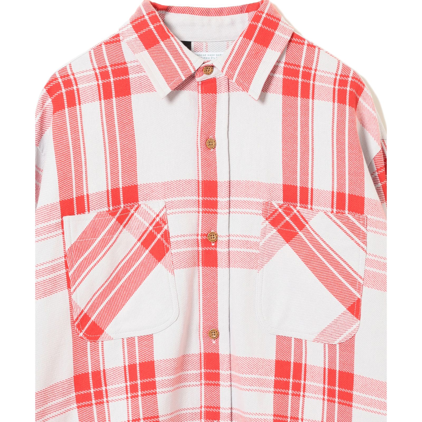 BIG MAC SHIRT （GRY CHECK） /  チェックシャツ （グレーチェック）
