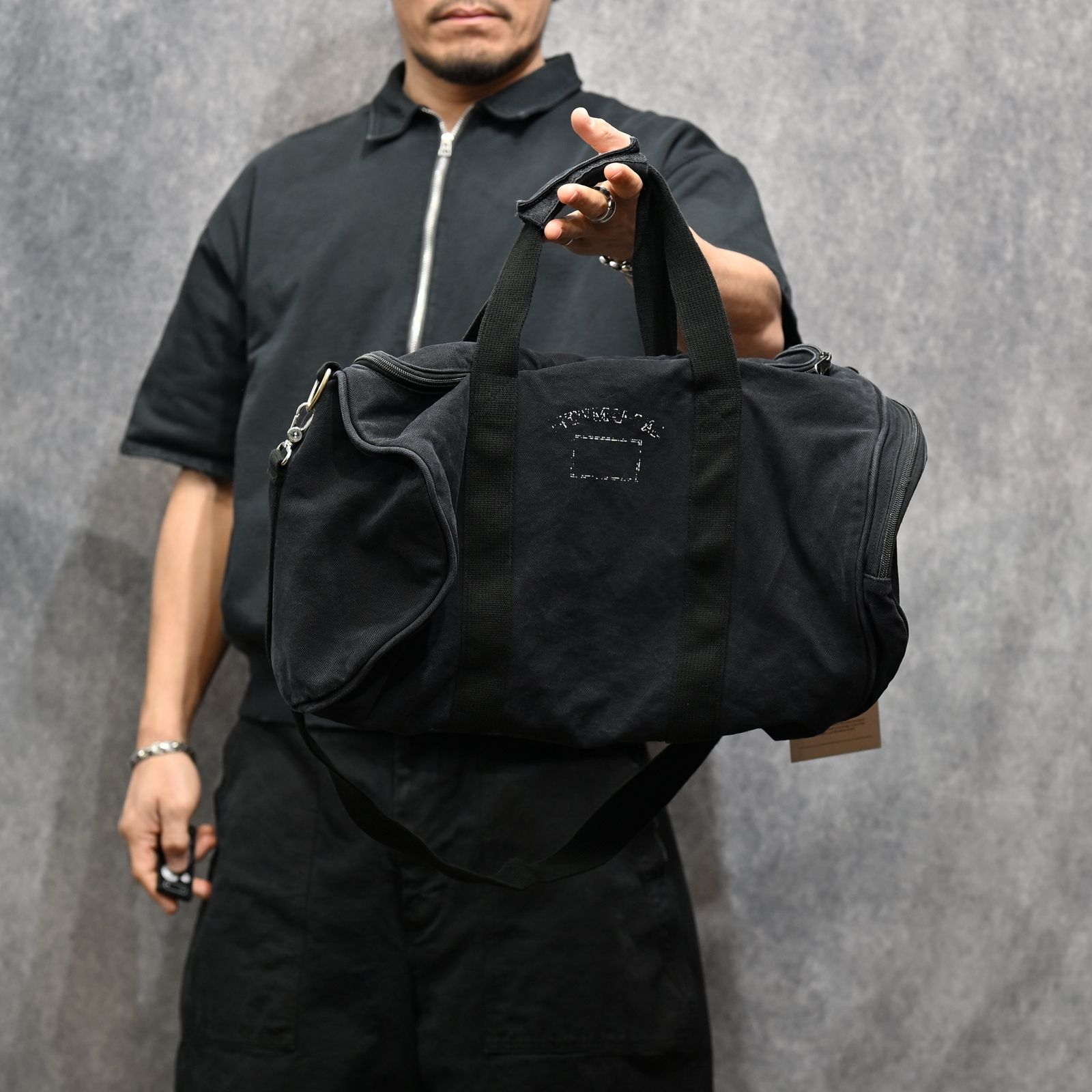 "SOUVENIR" DRUM BAG （BLACK） / ドラムバッグ （ブラック） 2026SS-GD3-YT