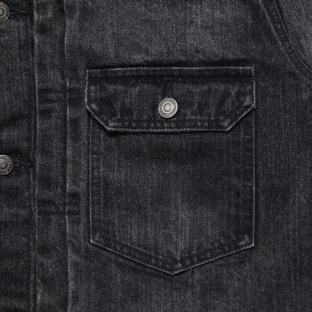 Denim Classic Trucker Jaket TYPE-1 （BKU / ブラック）｜デニムジャケット｜MDFBF09802