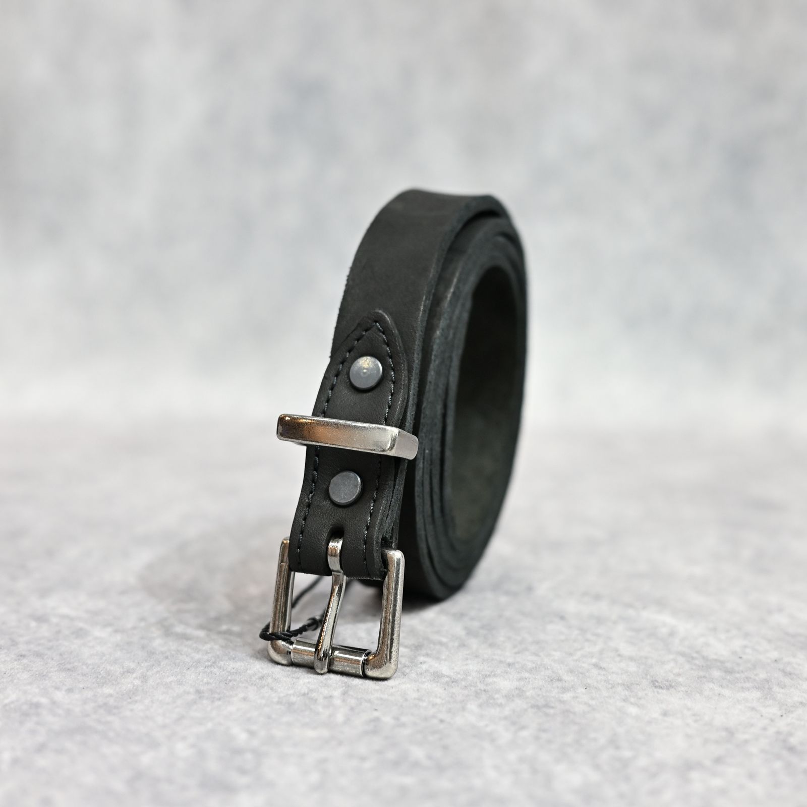 ジャパンショルダー 製品染め 25mmベルト （BLACK / ブラック） 318-40