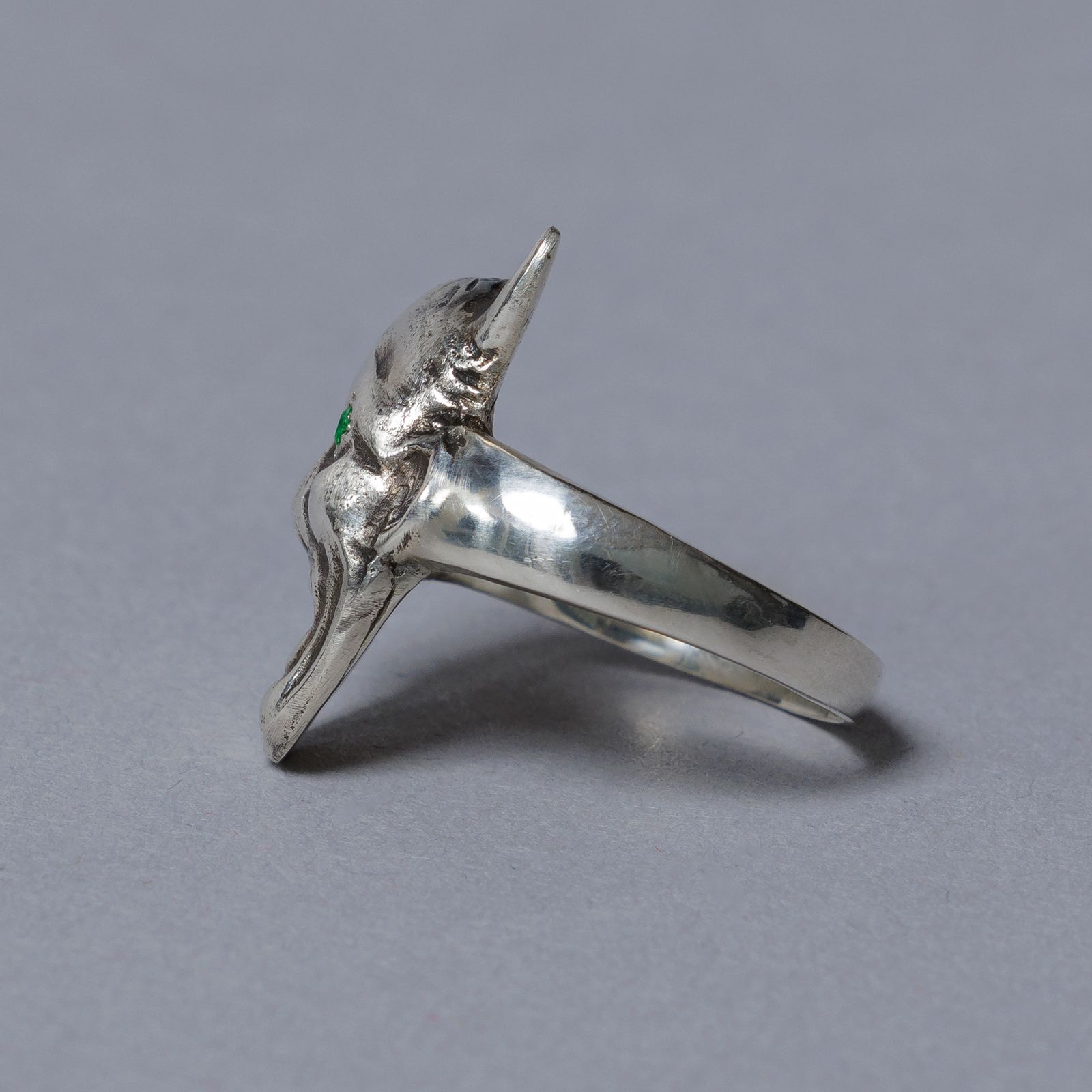 Silver925 Pinky Ring "DEVILWIFE" (SILVER) / ピンキーリング