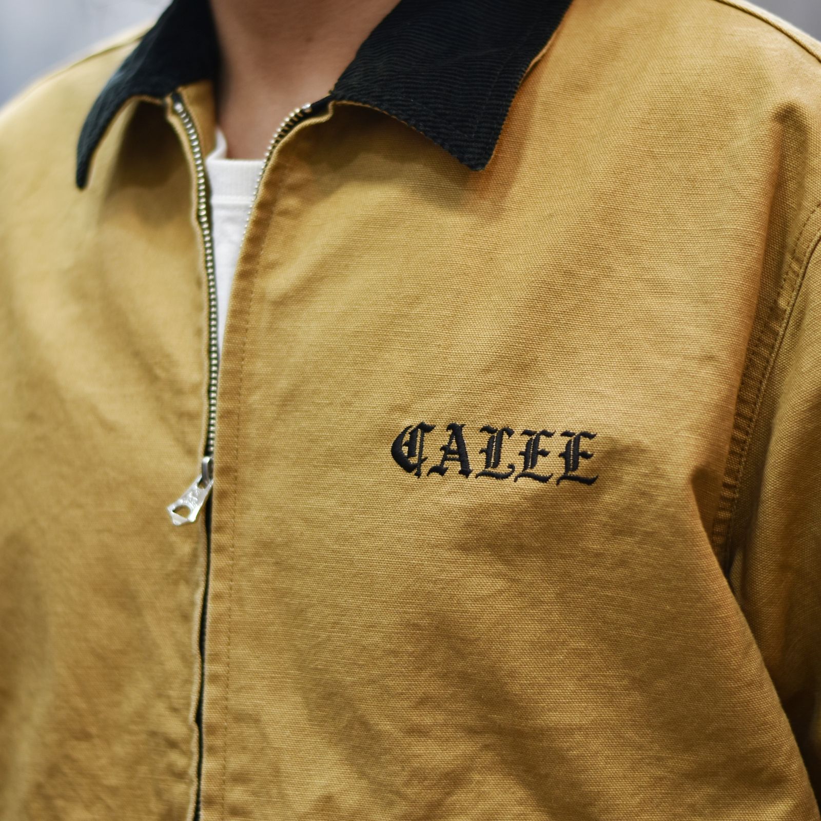 VINTAGE REPRODUCT CORDUROY COLLAR DUCK JACKET (CAMEL)｜襟コーデュロイ ダックジャケット｜CL-25AW016