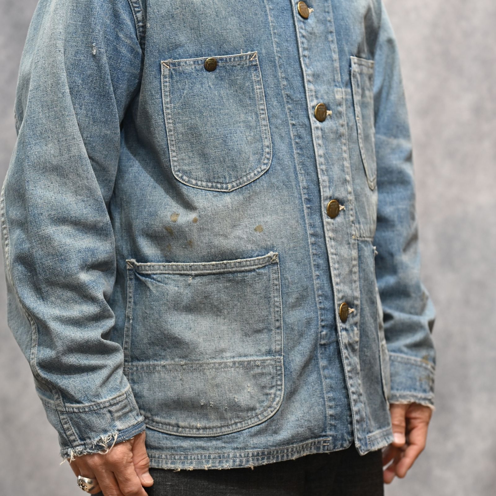 #024 LE CHORE JACKET （L.INDIGO） / カバーオール （ライトインディゴ） 2026SSJK-YY-0012