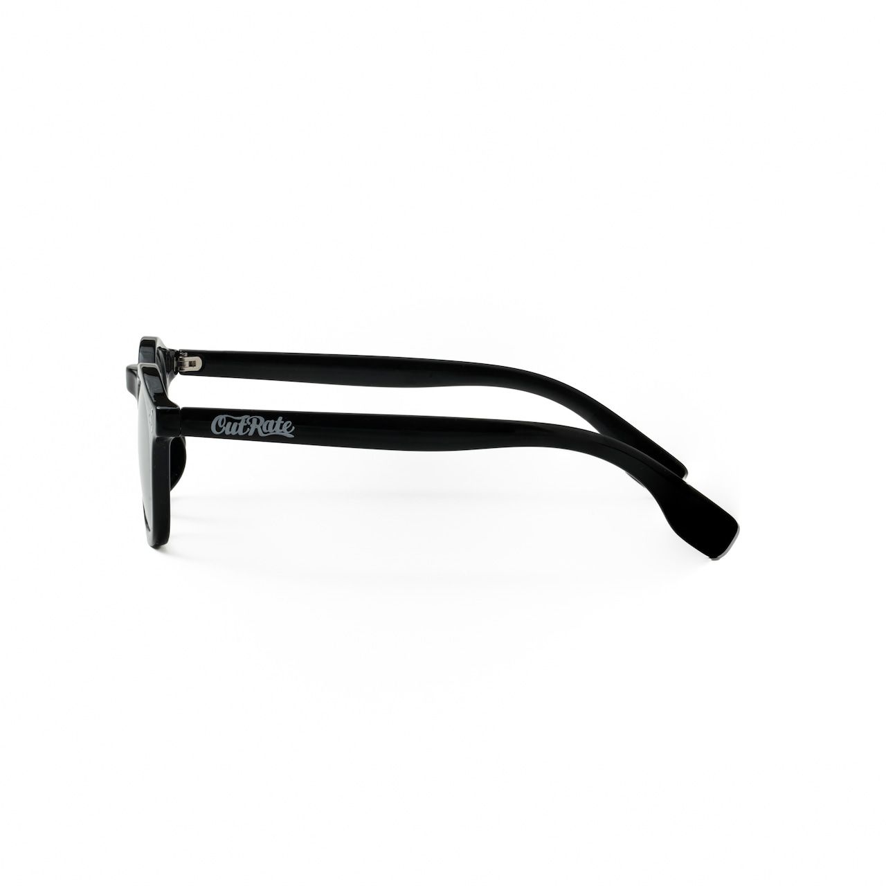 CUTRATE LOGO GLASSES (BLACK × GRAY)｜ウェリントン サングラス｜CR-26AW001