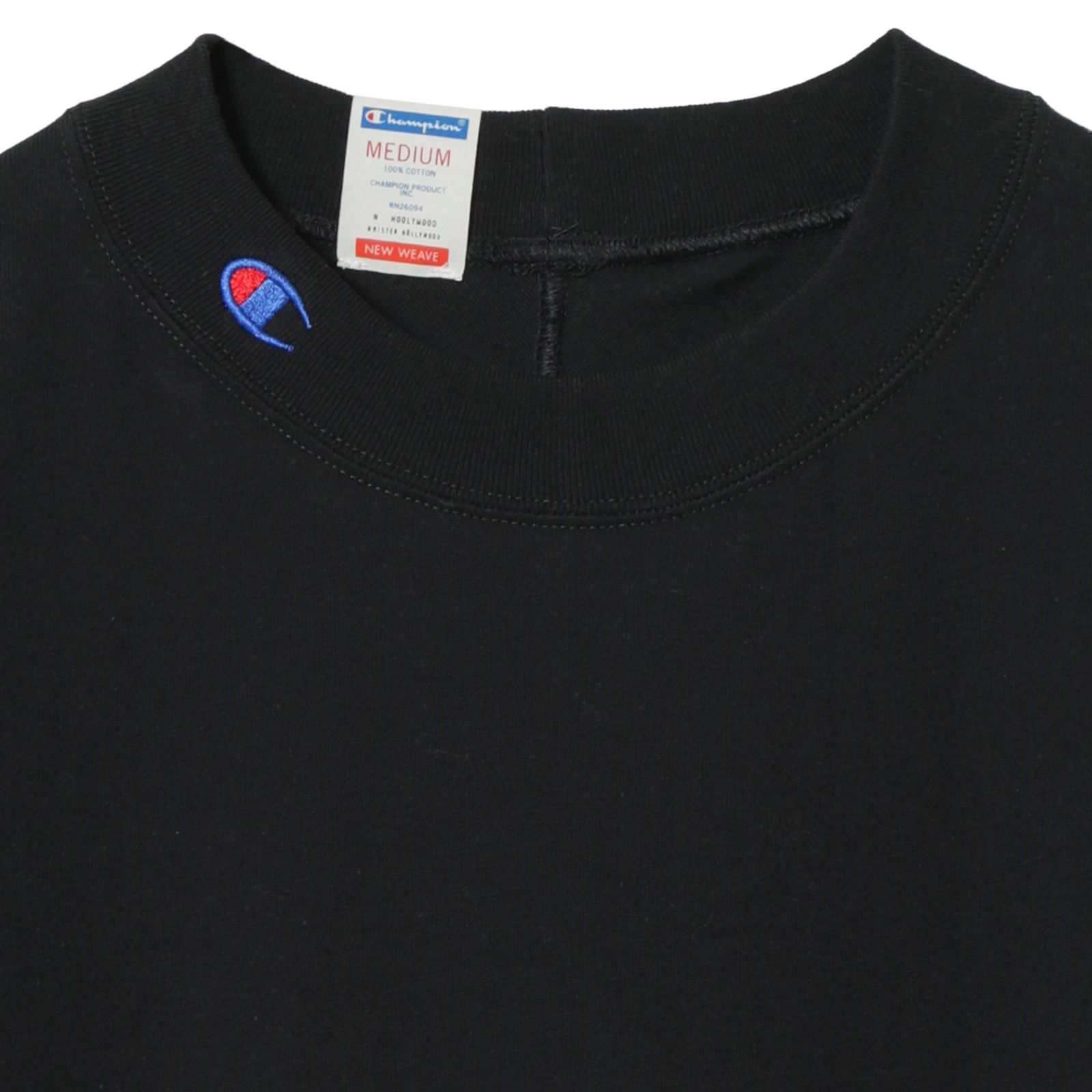 × champion football T-SH （BLACK） /  フットボールTシャツ （ブラック）