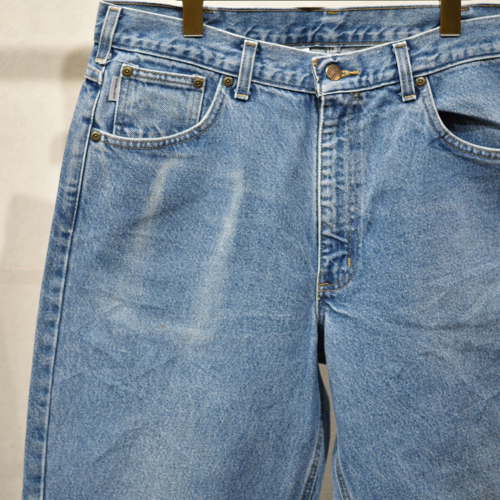 古着 10's｜Carhartt カーハート ストーンウォッシュ デニムパンツ｜36×32