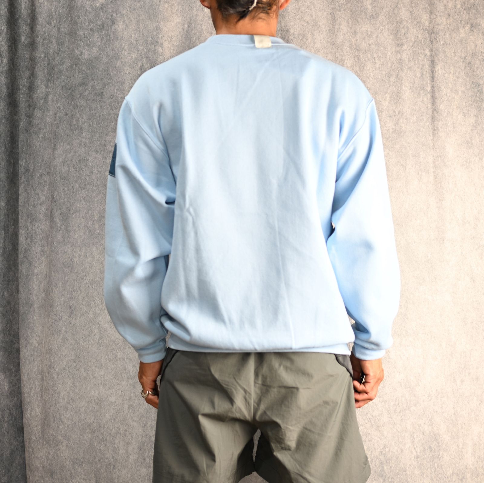 N.HOOLYWOOD - CREWNECK SWEARTSHIRT (L.BLUE) / スクルー N.HOOLYWOOD - CREWNECK SWEARTSHIRT (L.BLUE) / スクルー