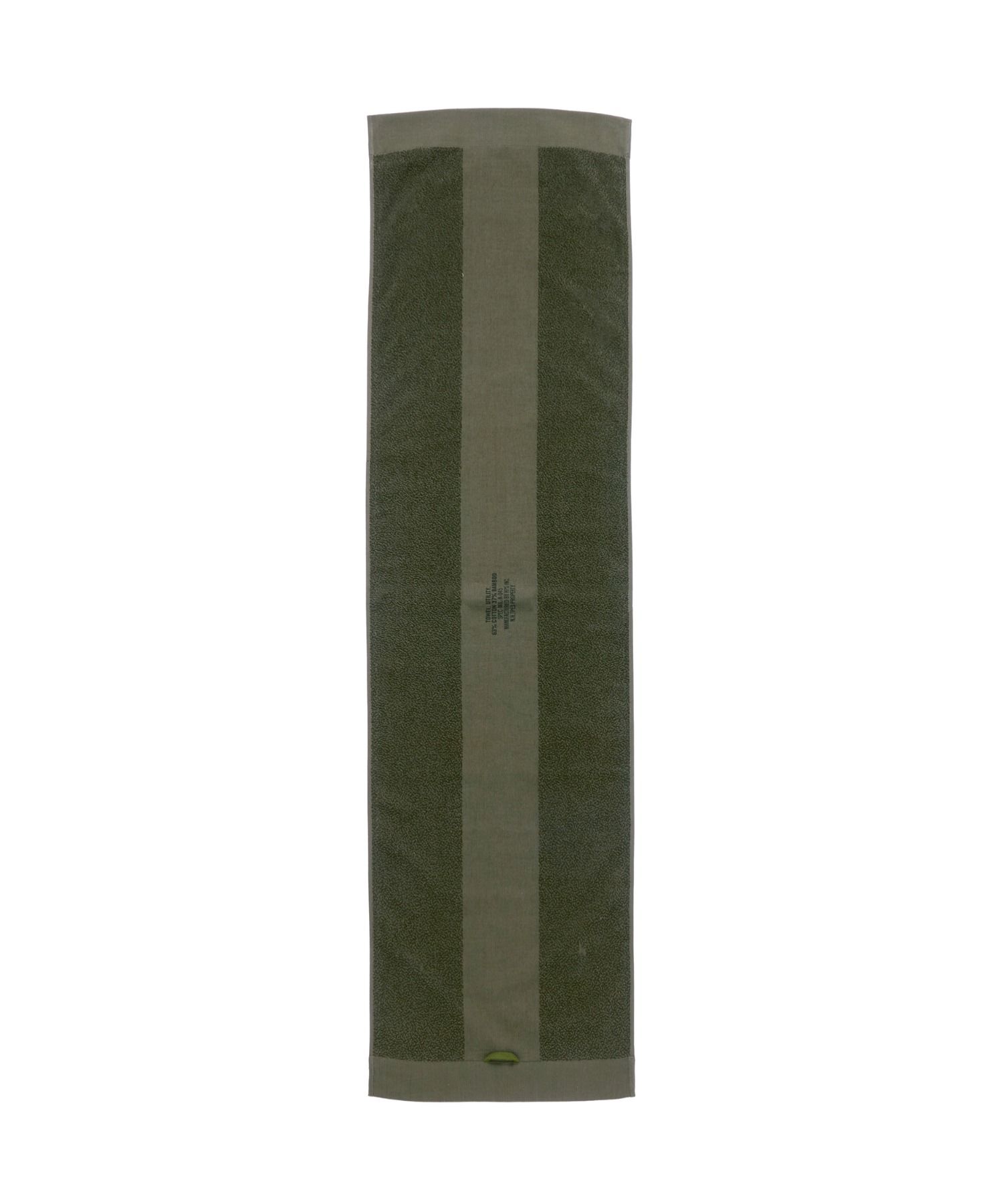 TEST PRODUCT EXCHANGE SERVISE × HIPPOPOTAMUS FACE TOWEL （D.KHAKI） / フェイスタオル (ダーク カーキ) TPES-AC04