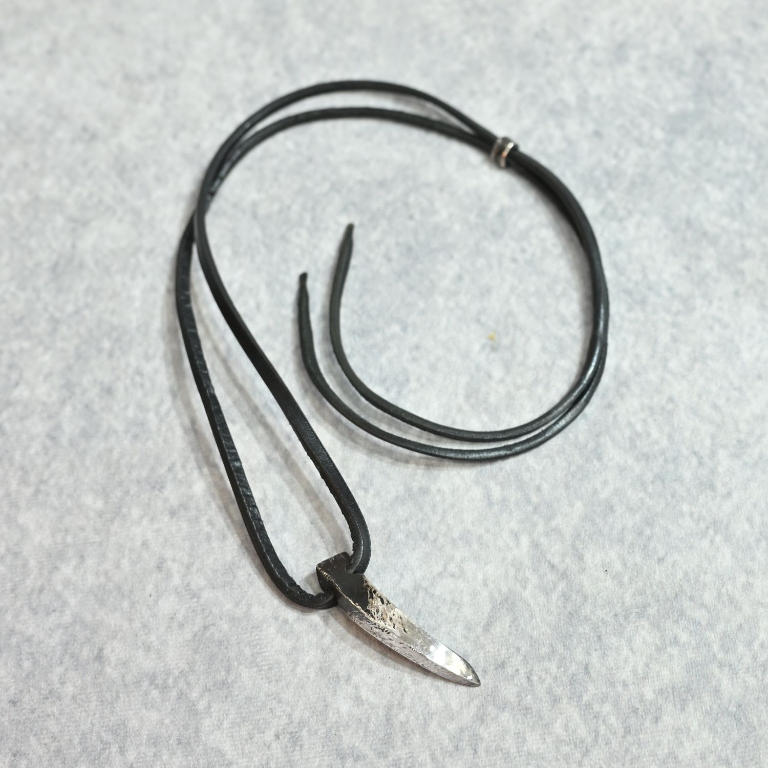 TALON TOP-04 + MARYAM HORSE LEATHER CORD｜ SILVERS 純銀