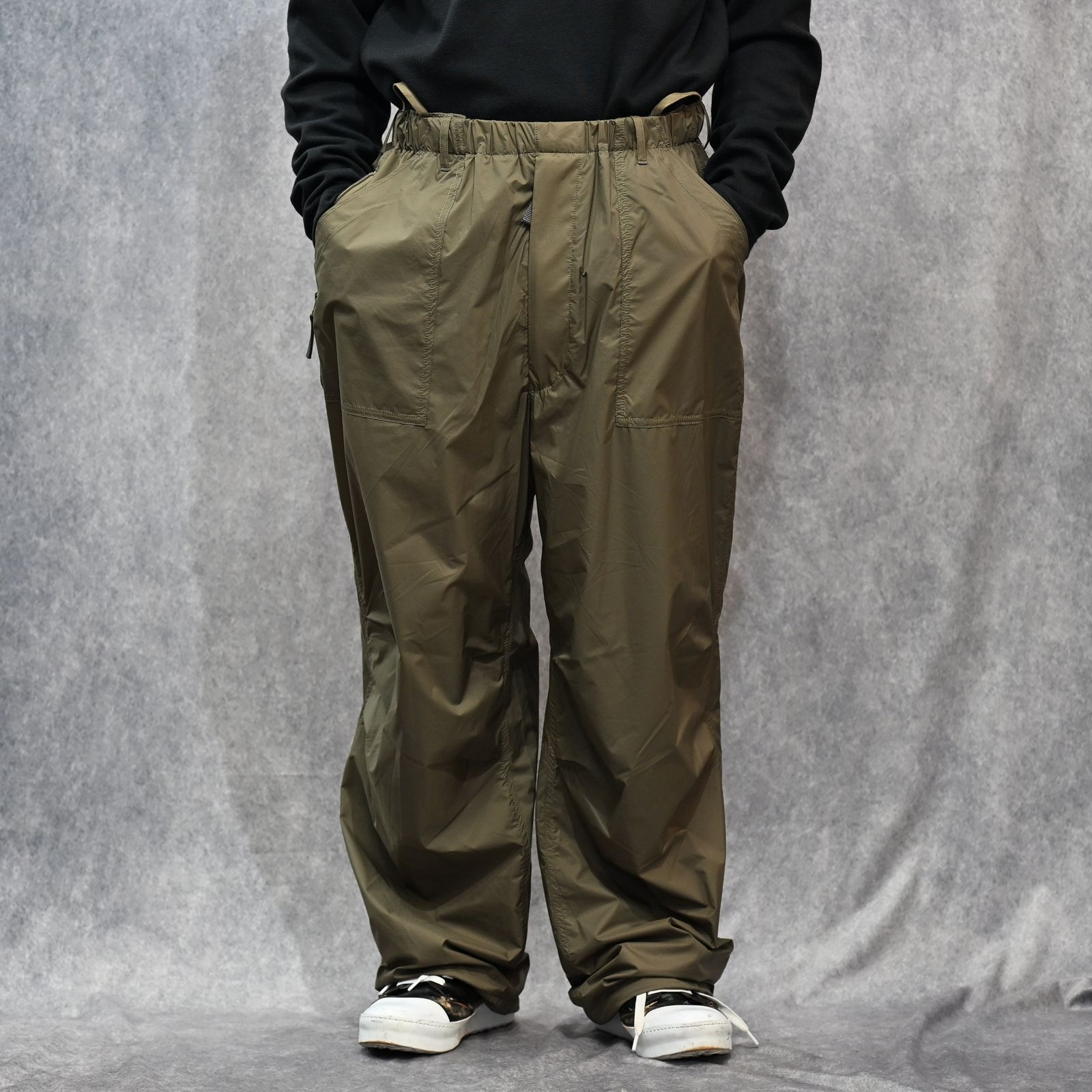WIDE STRAIGHT PANTS （BEIGE）｜ワイド パンツ｜9252-CP05-002