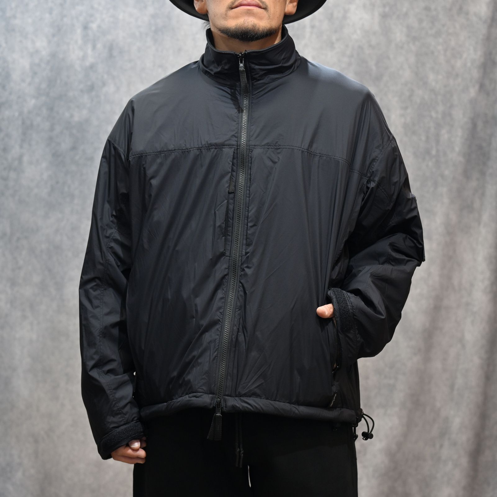 REVERSIBLE OVERSHIRT （BLACK）｜リバーシブル オーバーシャツ｜9252-BL01-003