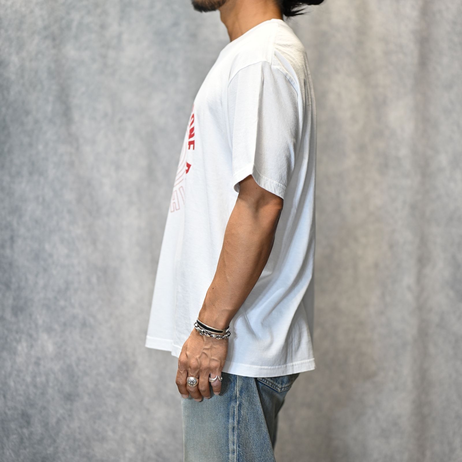 THE SUN IS GONE T-SH （WHITE） / プリントTシャツ （ホワイト） 2505-4003