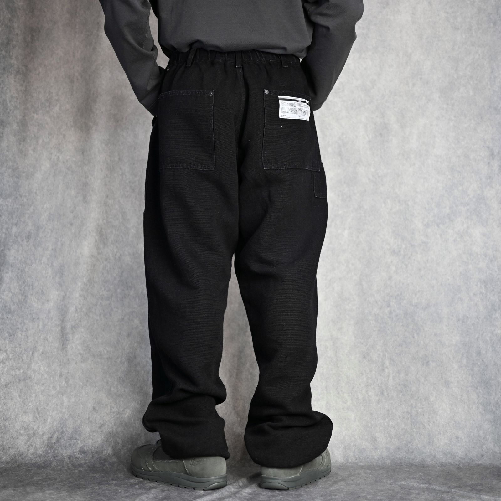 WORK PANTS (BLACK) -  ワークパンツ （ブラック） C