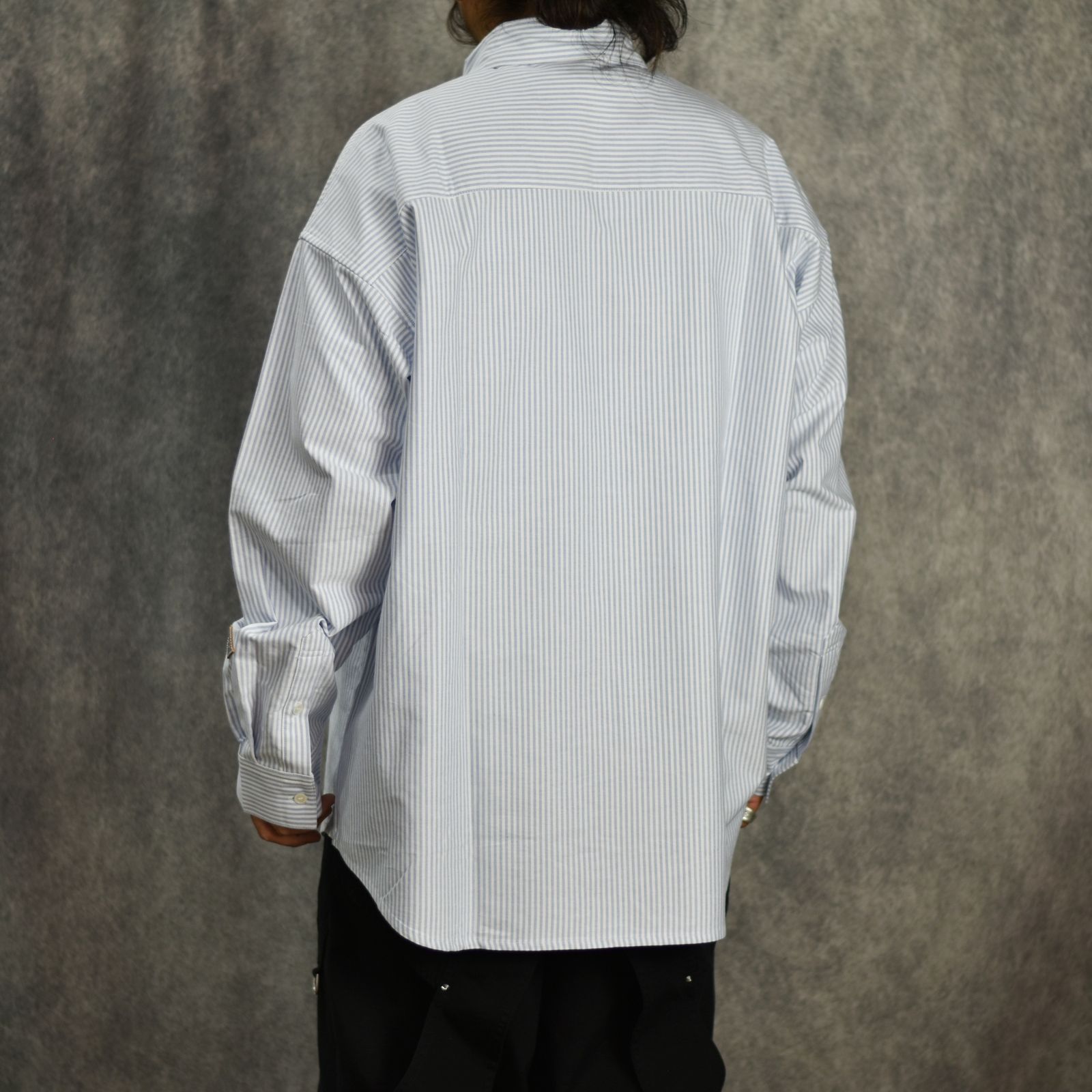 COTTON OXFORD SHIRT (BLUE) / オックスフォード BDシャツ