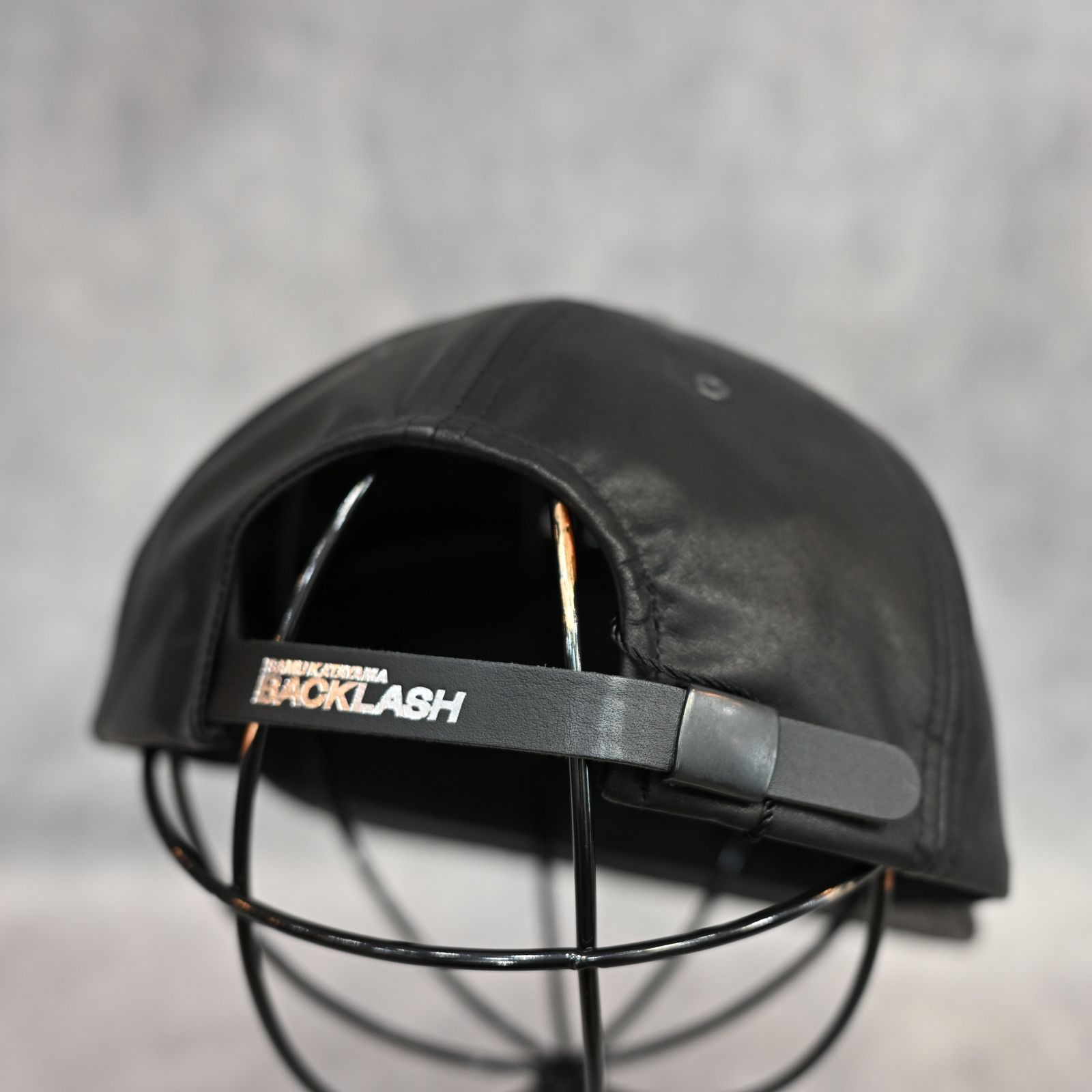 Furniture Leather ベースボールキャップ （BLACK） 858-05