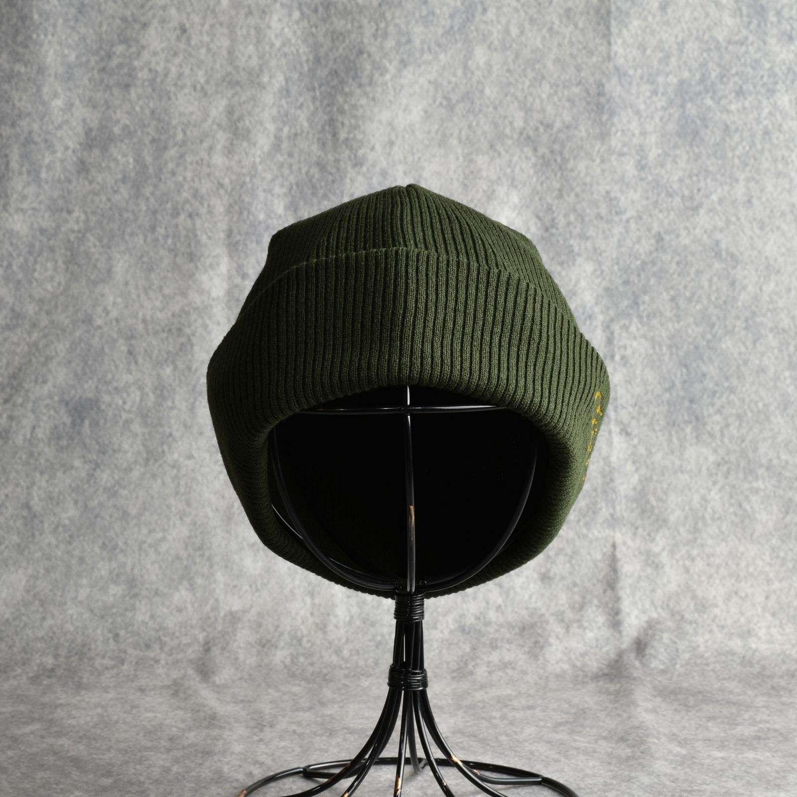 A/R KNIT CAP (OLIVE) / ニットキャップ