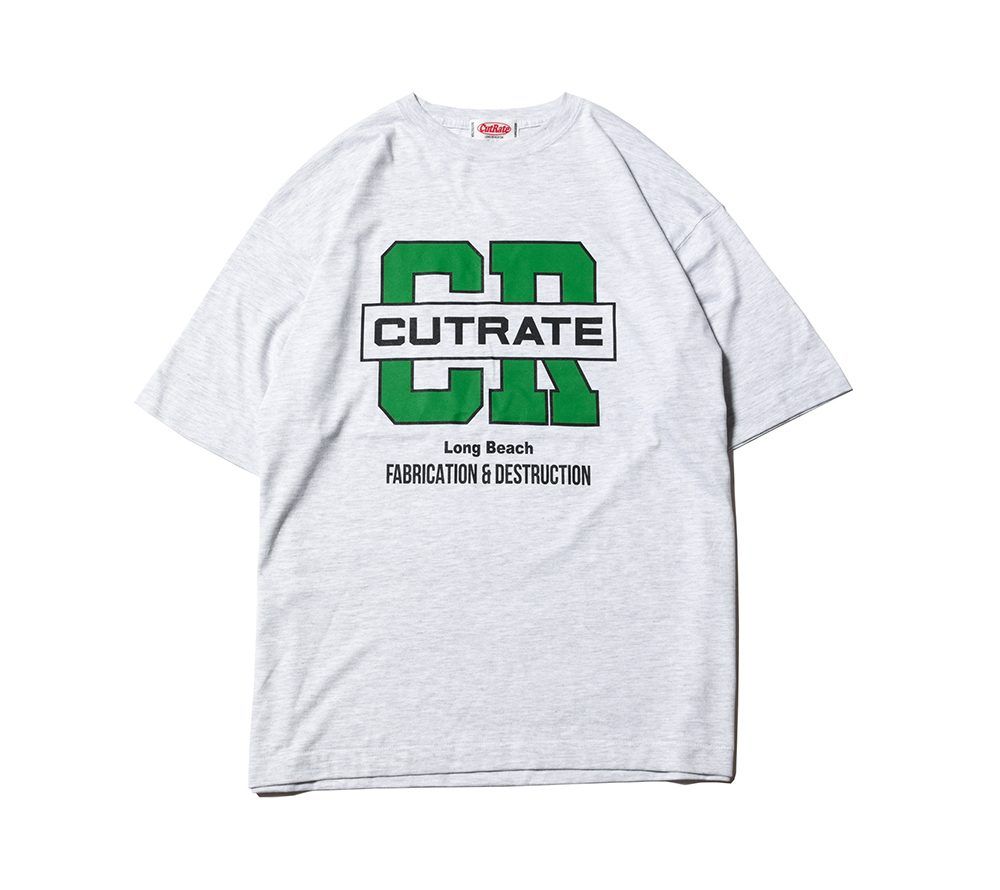 CUTRATE — CUTRATE CHECKER FLAG LOGO T-SHIRT