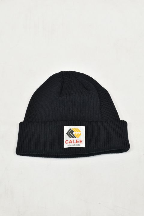 COTTON KNIT CAP (BLACK)