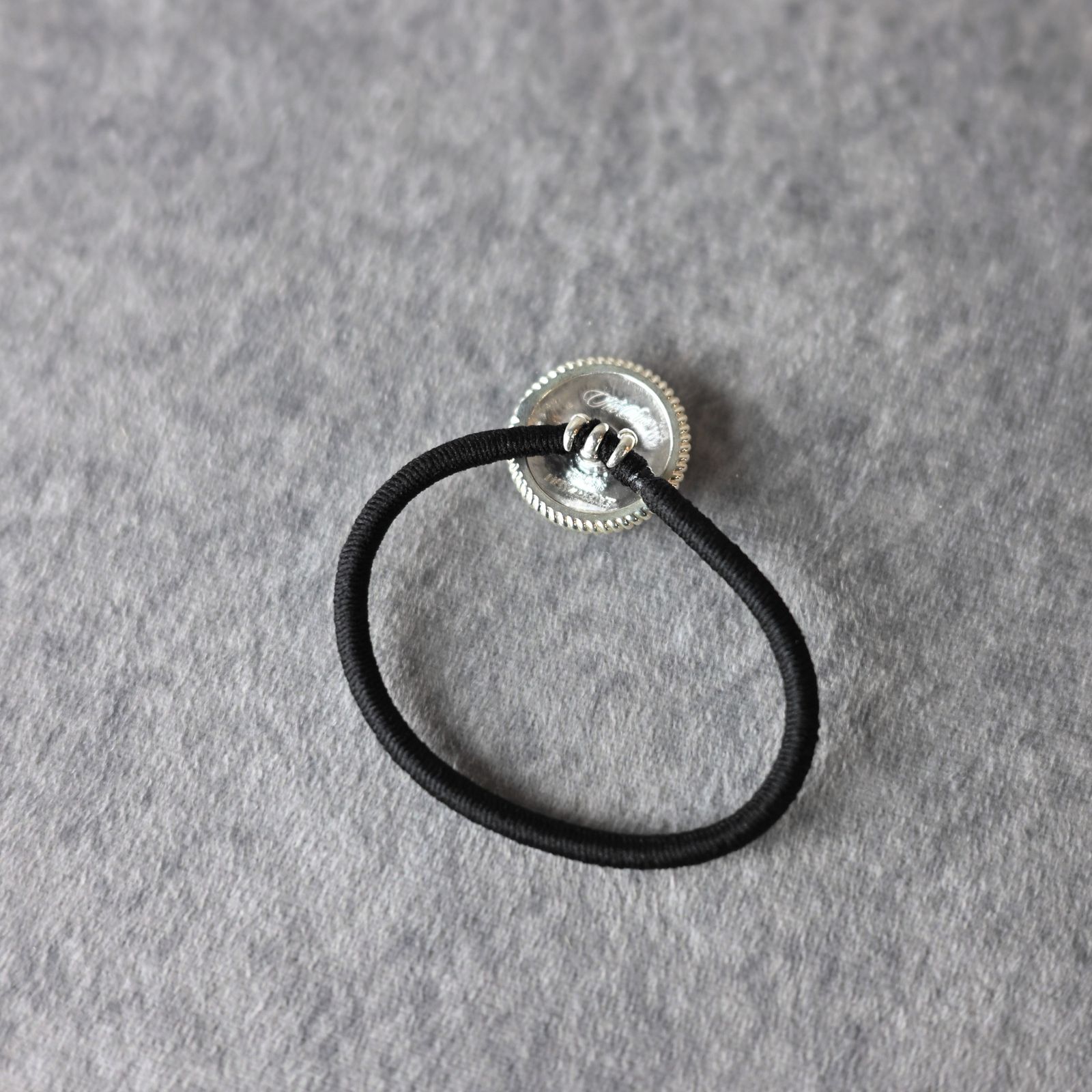 The Line ヘアーゴム （SILVER / シルバー）T-029