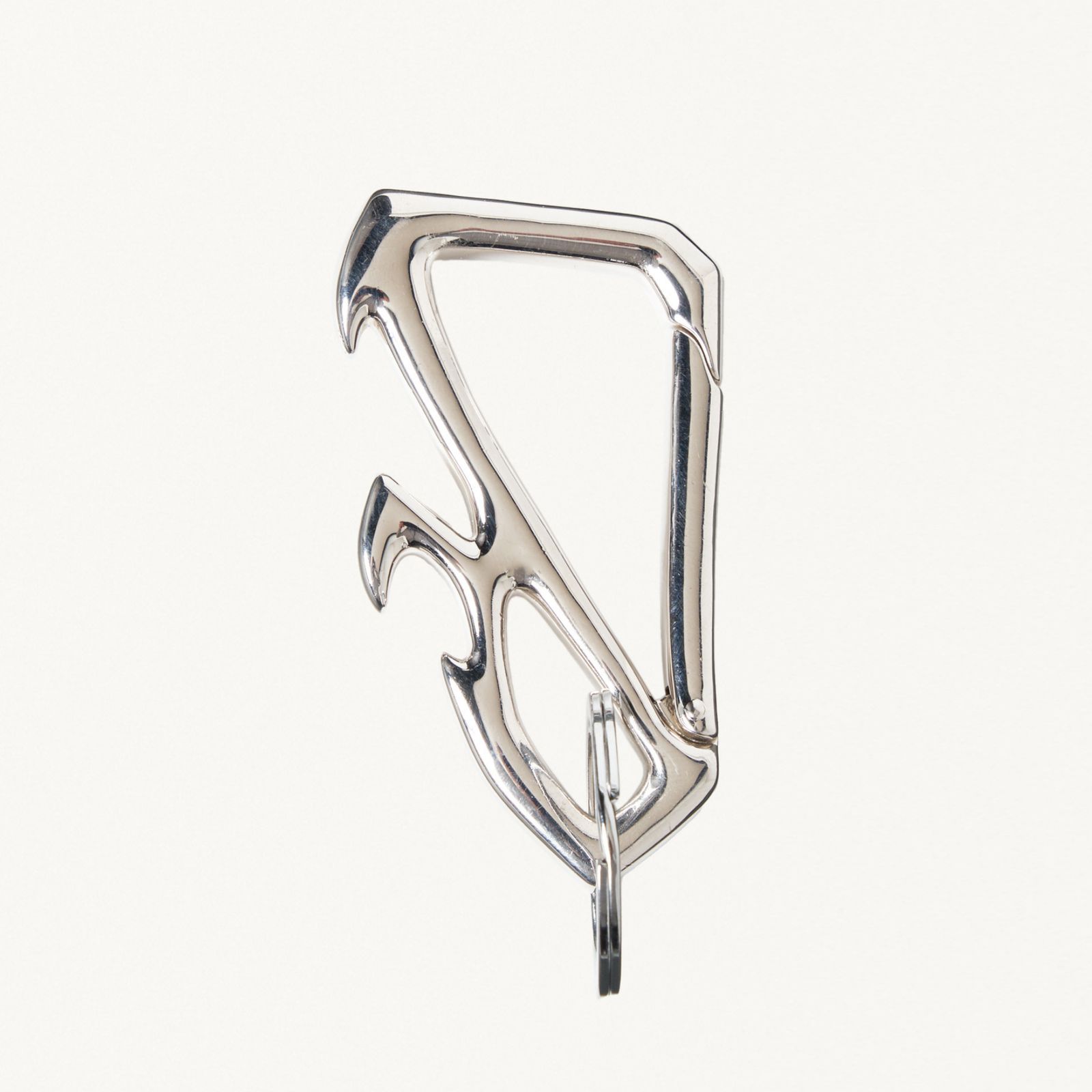 FLAME CARABINER (SILVER / シルバー）
