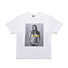MIKE DOWSON “Naked Fashion Girls”×Stie-lo （WHITE） / プリントTシャツ （ホワイト） 25MND-STL001