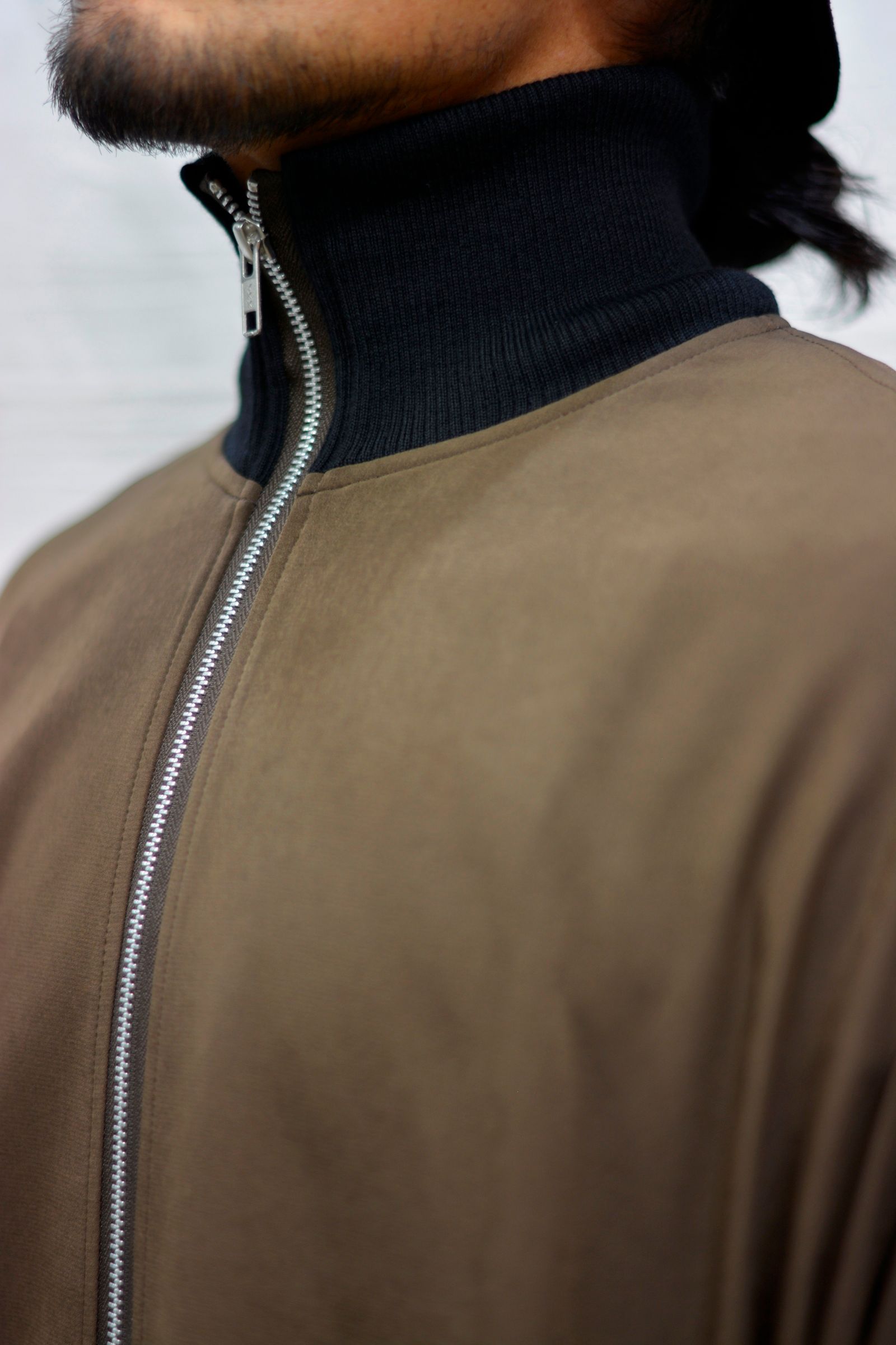 Dolman sleeve rib