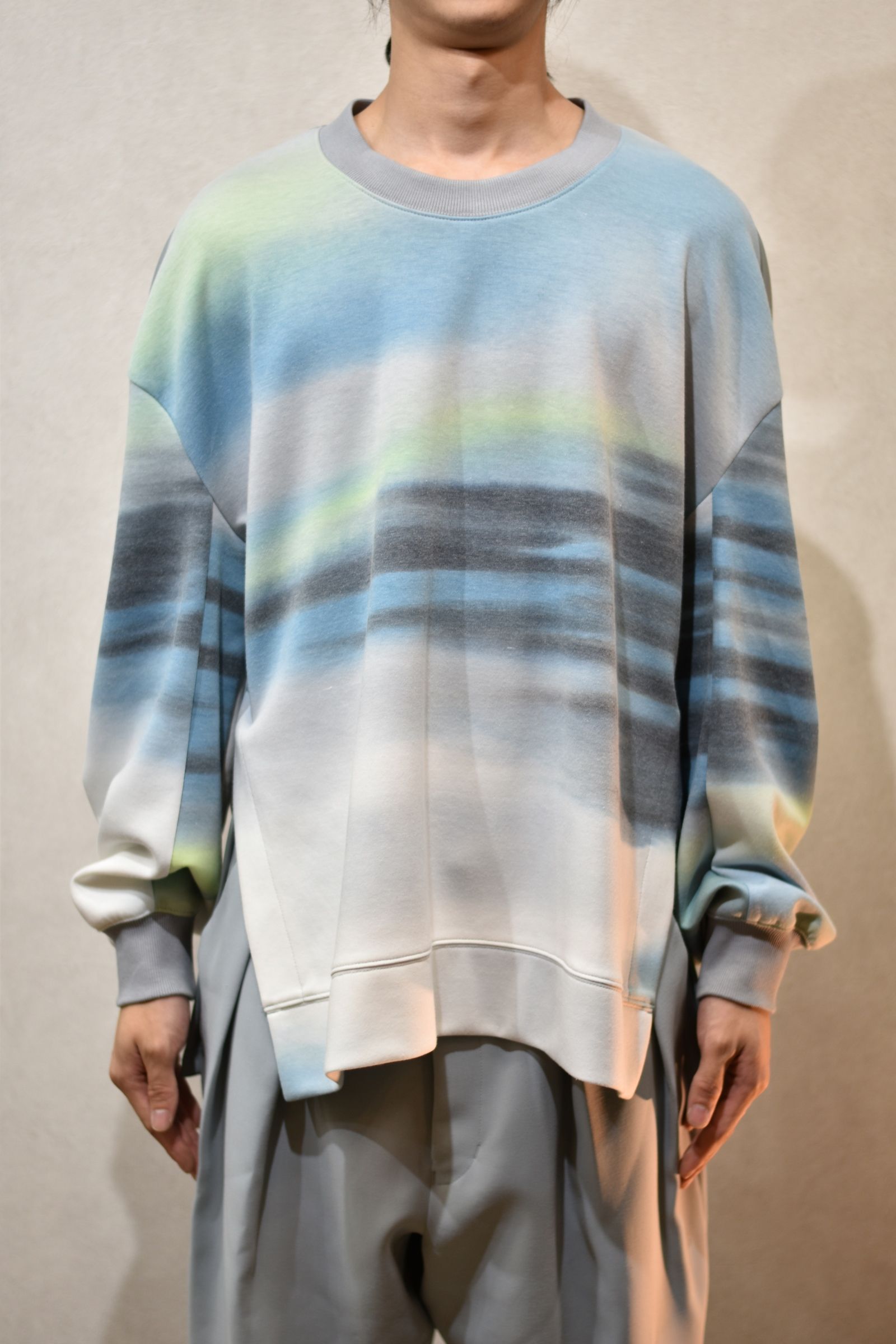 プルオーバー / LB22SS-PO04-BD (BLUE MARBLING)