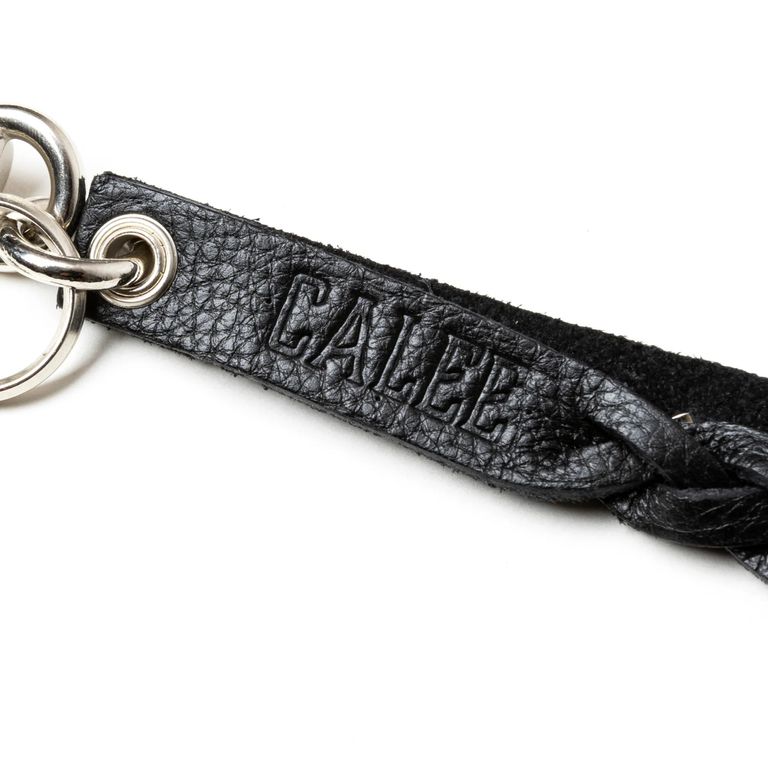 STUDS LEATHER LONG KEY RING（キーホルダー）｜CALEE（キャリー