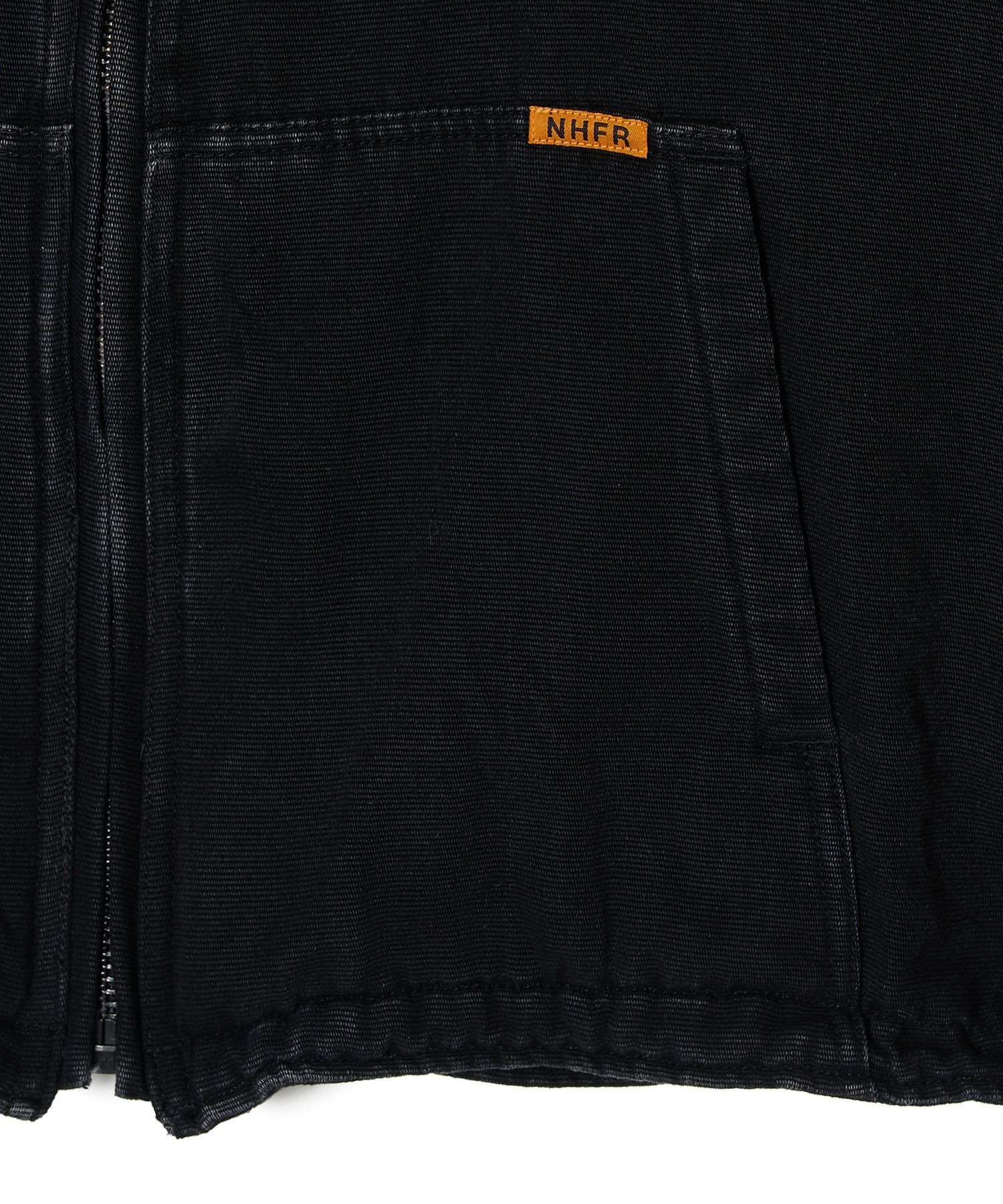 LINED BLOUSON  (BLACK) -  ライニング付き ブルゾン （ブラック） 1242-BL01-001