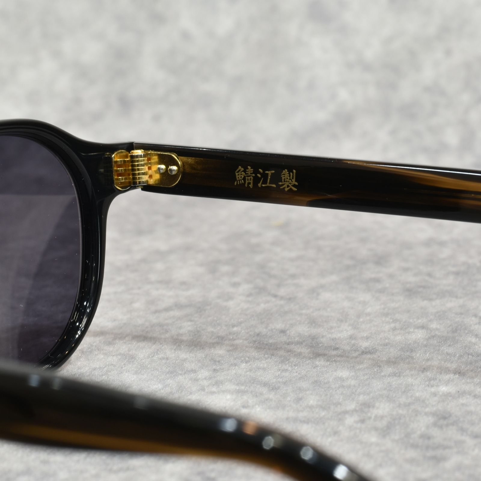 BOSTON TYPE GLASSES (BLACK DEMI / SMOKE)｜ボストン サングラス｜CL-26SS003G