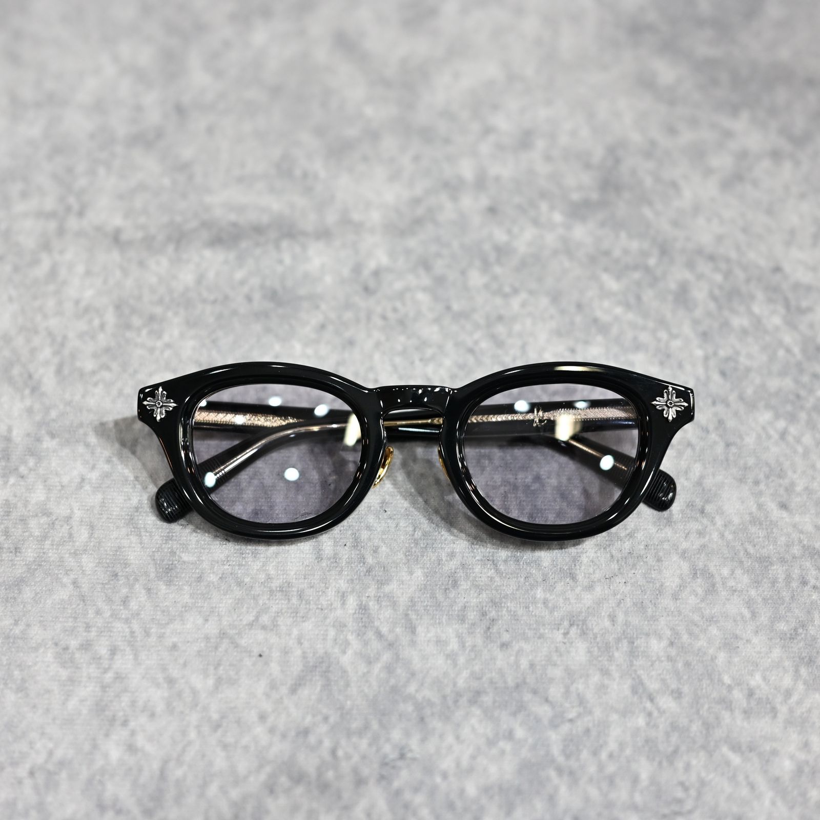 THE LINE × CASABLANCA サングラス タイプ 2 （BLACK×L.GRAY / ブラック×ライトグレー） CAS-02