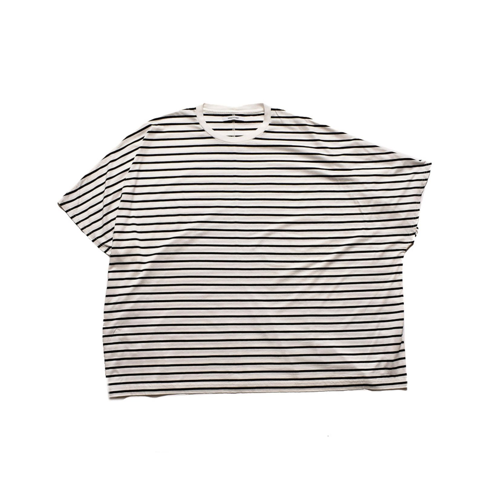 Square Big Border T-SH （WPT） ビッグボーダーTシャツ (ホワイト)