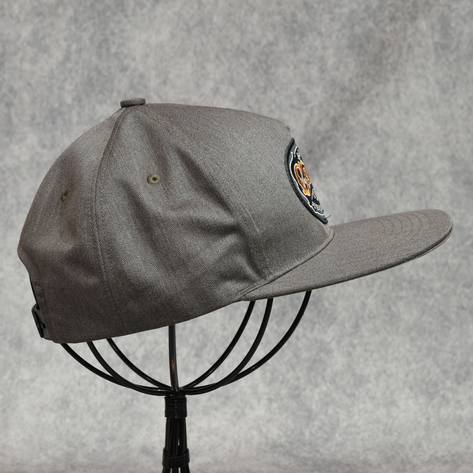 SIGNBOARD WAPPEN CAP ＜NATURALLY PAINT DESIGN＞ (HEATHER BROWN)｜ワッペン キャップ｜CL-26AWNT003