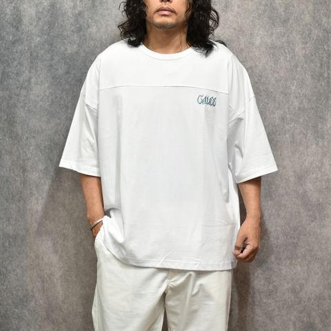 ×SHELTECH®︎ LOGO FOOT BALL TEE ＜A TYPE＞ (BLACK)｜シェルテック キャリー ロゴ フットボールTシャツ｜CL-SHELTECH005