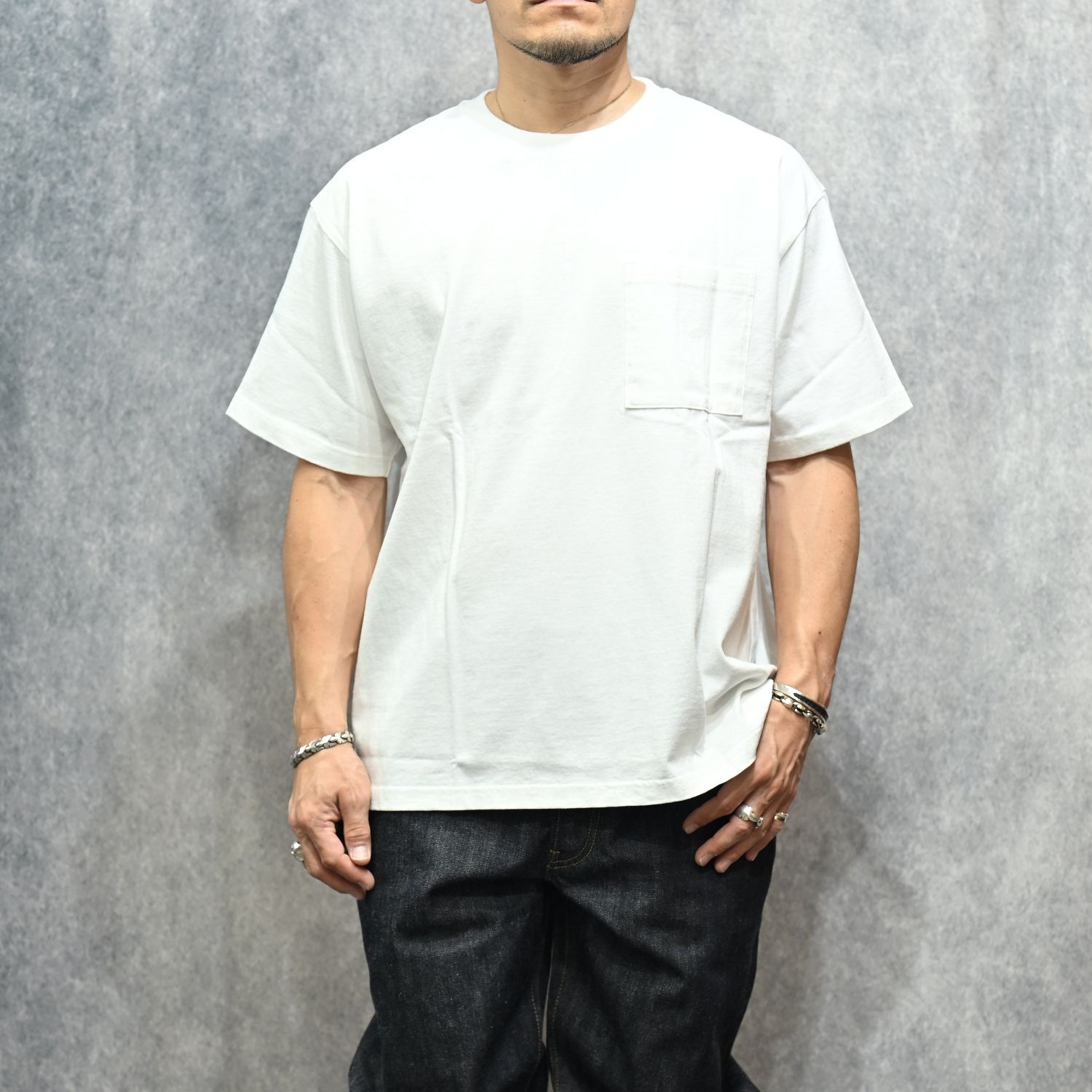 FASHION IS LANGUAGE TEE （WHT） プリント Tシャツ （ホワイト）｜MDFBF08401