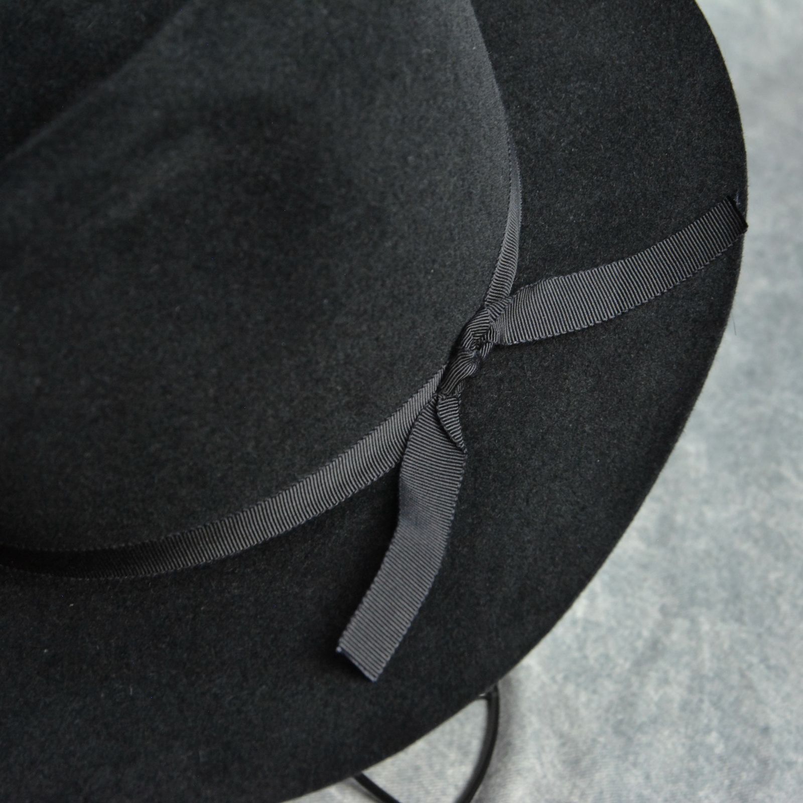 帽子 H.O yohji yamamoto - RABBIT HAT （BLACK） ラビット ハット / HO